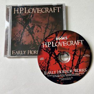 Classic Books H.P. Lovecraft: Early Horror Works Audio CD- 5 unabridged stories